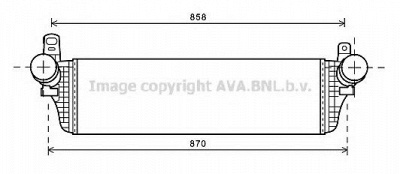 AVA QUALITY COOLING vw4313 -  Интеркулер